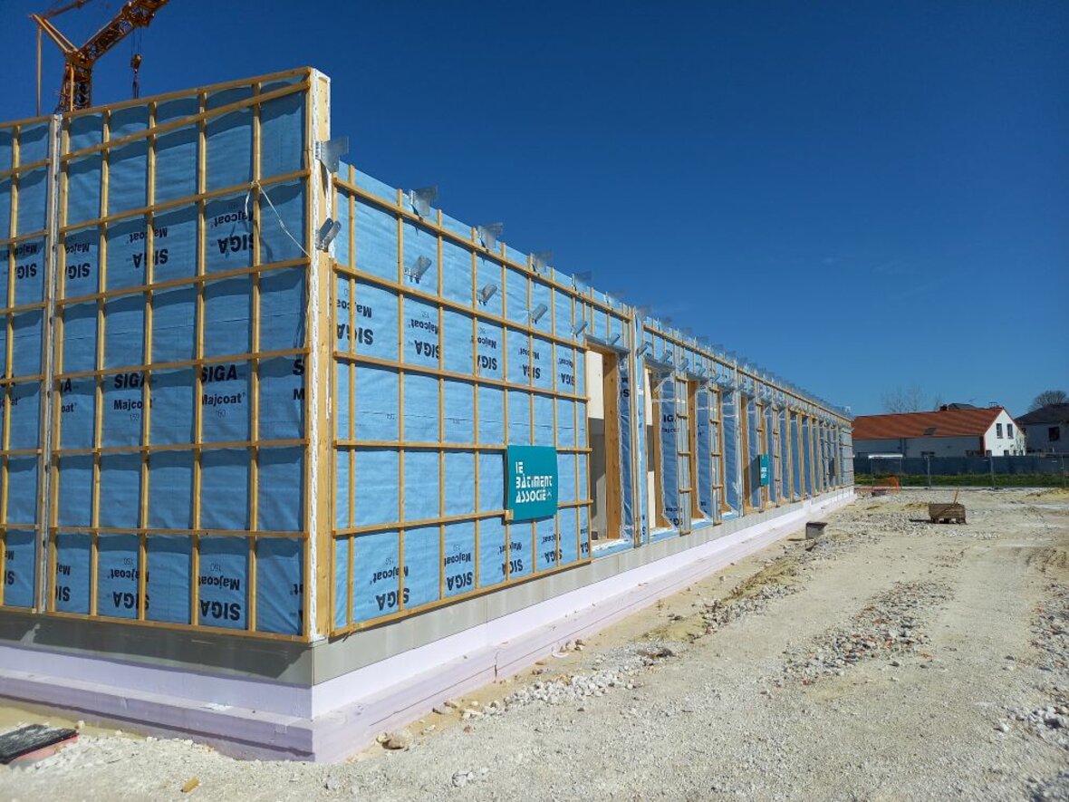 Gymnase passif de Val-de-Vesle : un chantier exemplaire avec JACKODUR® Atlas