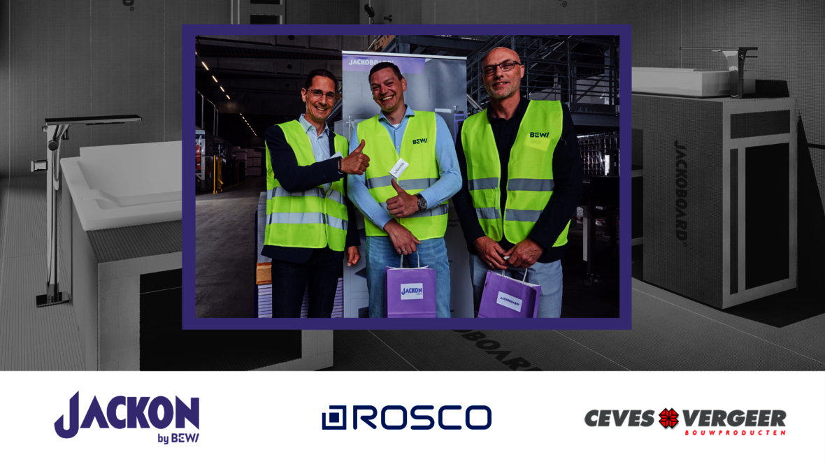 Des partenaires solides pour une qualité supérieure et un excellent service : JACKOBOARD® - CEVES VERGEER - ROSCO