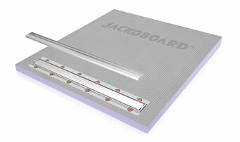 JACKOBOARD® Aqua Line pro - La solution esthétique et confortbale à la fois pour des douches à l´italienne