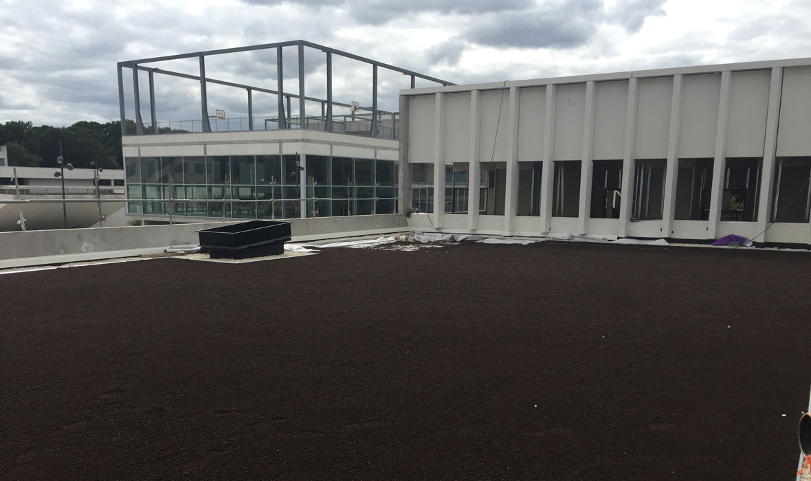 JACKODUR® pour isolation inversée des toitures-terrasses : Lestage minimum - efficacité maximum