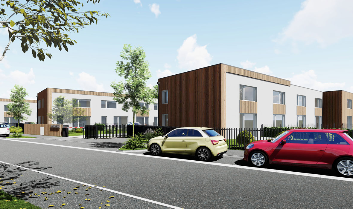 18 logements passifs profitent de la performance JACKODUR® Atlas